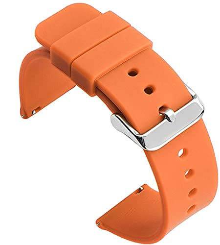 Shieranlee Silicone Quick Release Replacemen 12MM 16MM 18MM 19MM 20MM 22MM 24MM Watchband Watch Strap,Compatible with Casio LQ-139,LQ-130/140 and all 12MM band von Shieranlee