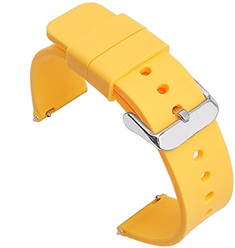 Shieranlee Silicone Quick Release Replacemen 12MM 16MM 18MM 19MM 20MM 22MM 24MM Watchband Watch Strap,Compatible with Casio LQ-139,LQ-130/140 and all 12MM band von Shieranlee