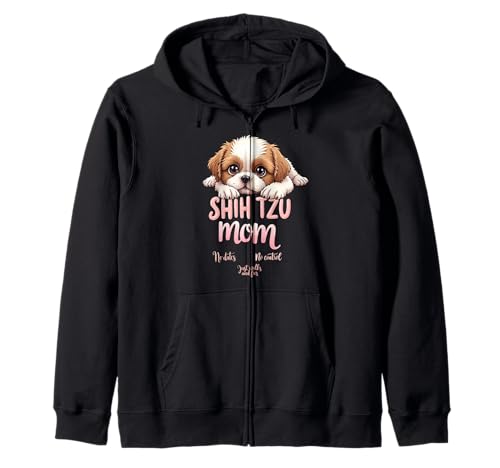 Lustiges Shih Tzu Mom Dog Shih Tzu Mama Humor Zitat Kapuzenjacke Lustiges Shih Tzu Mom Dog Shih Tzu Mama Humor Zitat Kapuzenjacke von Shih Tzu Fun Designs
