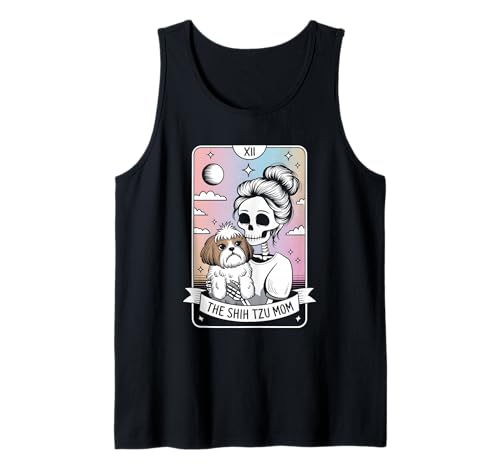 Die Shih Tzu Mama Tank Top von Shih Tzu Mama Tarot