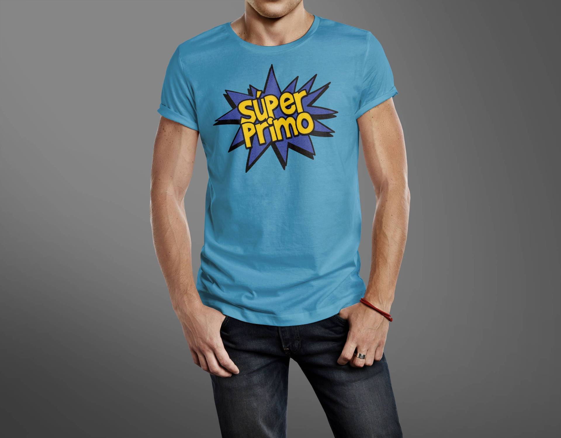 Super Primo - Spanisch Cousin Tshirt Unisex Erwachsene Kurze Ärmel T-Shirt Super Primo - Spanisch Cousin Tshirt Unisex Erwachsene Kurze Ärmel T-Shirt von ShikitaMakes