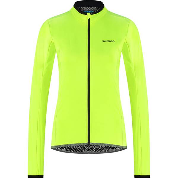 SHIMANO Fahrrad- Regenjacke Woman's WINDFLEX Jacket, Neon Yellow von Shimano
