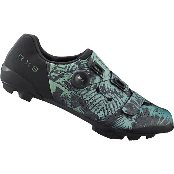 SHIMANO Gravel - Fahrradschuhe  RX80, Tropical Leaves von Shimano