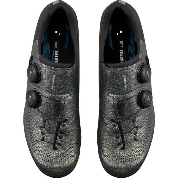 SHIMANO Rennrad - Fahrradschuhe SH-RC703 WIDE, Gray Splatter von Shimano