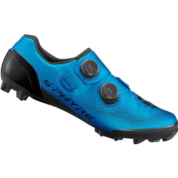 SHIMANO Rennrad - Fahrradschuhe SH-XC903 S-PHYRE WIDE, blau von Shimano