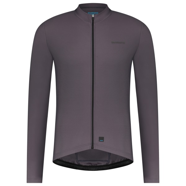 Shimano - Element Long Sleeve Jersey - Radtrikot Gr XXL grau von Shimano