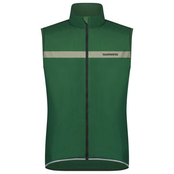Shimano - Evolve Wind Vest Insulated - Fahrradweste Gr L grün/oliv von Shimano