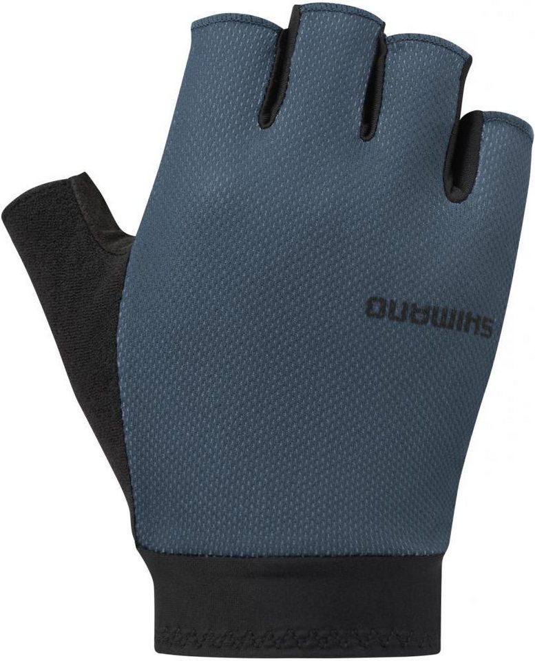 Shimano Fahrradhandschuhe SHIMANO EXPLORER Gloves Blue Gray S Handschuhe - atmungsaktiv mit Vibr von Shimano