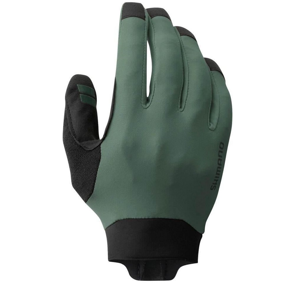 Shimano Fahrradhandschuhe SHIMANO Enduro Gloves Olive Handschuhe - Langfinger MTB-Handschuhe für von Shimano