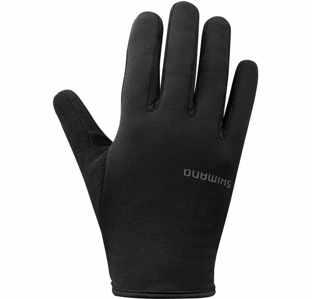 Shimano Fahrradhandschuhe SHIMANO LIGHT THERMAL Gloves BLACK M - leichte Thermo-Radhandschuhe fü von Shimano