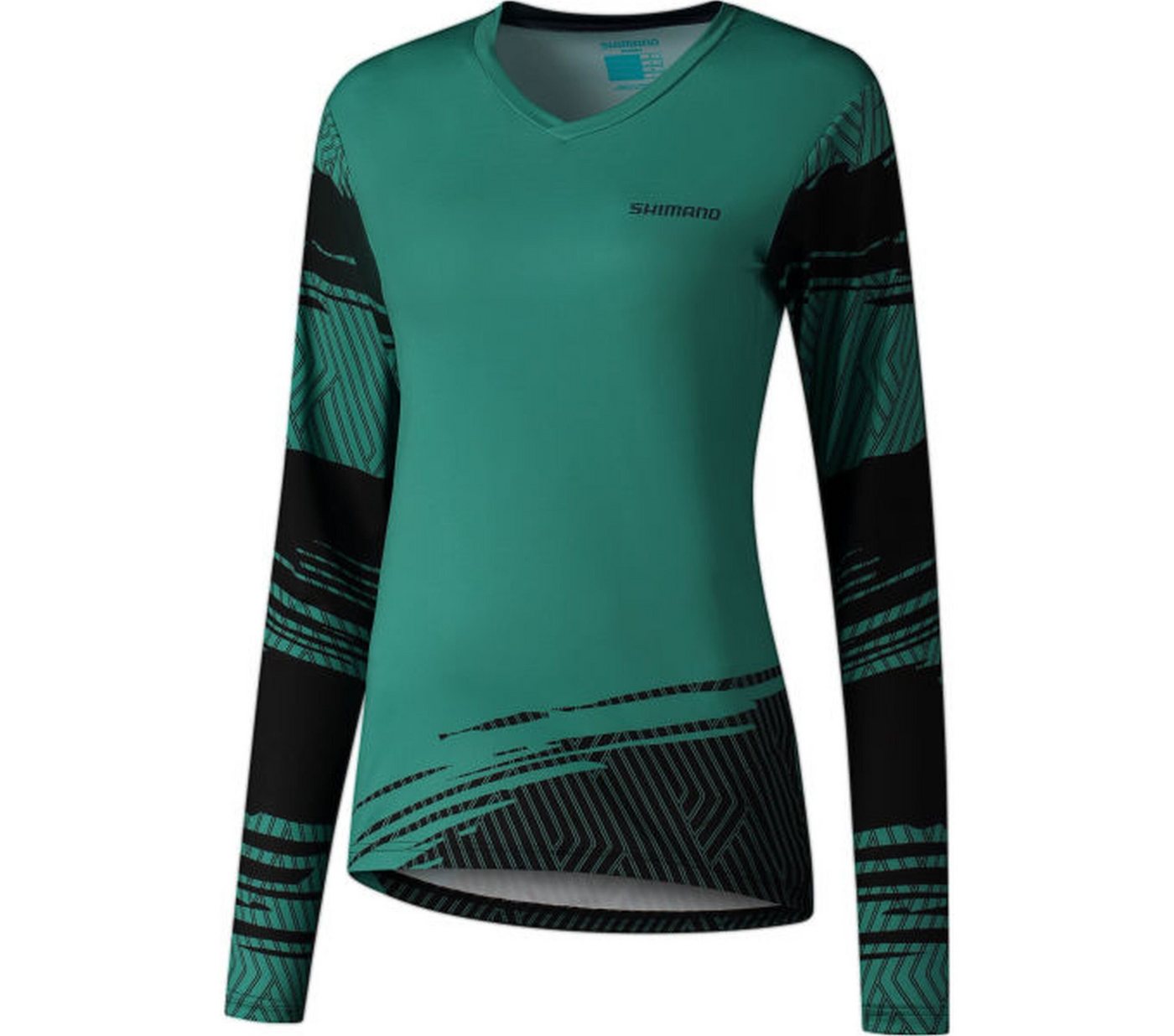 Shimano Radtrikot Long Sleeve Jersey Woman's SAIKO von Shimano