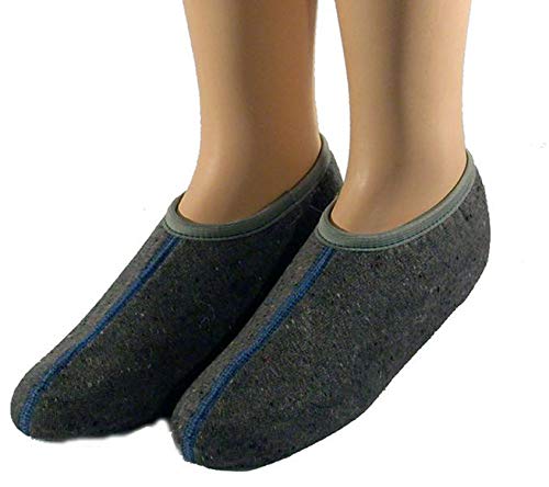 AKTION + REGENCAP! Warme Stiefelsocken für Gummistiefel Nässeschutz - Gummistiefelsocken Damen Herren - Rosshaarsocken Stiefel Unisex Kinder Made in Germany, Farben alle:anthrazit, Größe:35/36 von Shimasocks