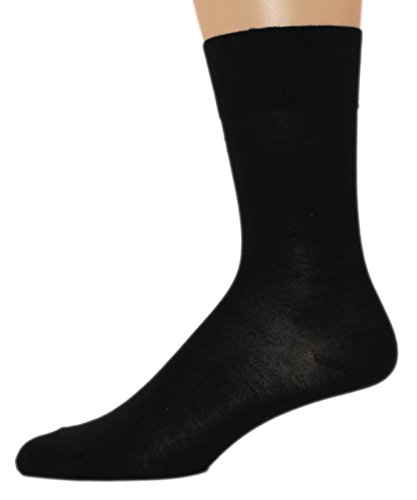 Shimasocks Damen Herren Socken Wolle Seide, Farben alle:schwarz, Größe:35/38 von Shimasocks