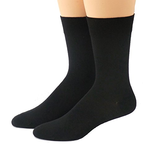 Shimasocks Herren Business Socken 98% Baumwolle, Farben alle:schwarz, Größe:47/48 von Shimasocks