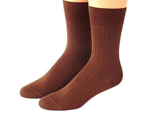 Shimasocks Herren Business Socken gasiert- mercerisiert Farbe mocca, Farben alle:mocca, Größe:39/42 von Shimasocks