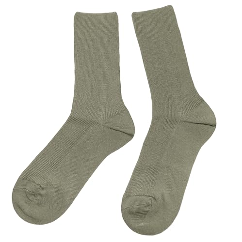 Shimasocks Herren Socken 100% Organic Cotton wohl und hautsympatisch (DE/NL/SE/PL, Numerisch, 47, 48, Regular, Regular, Oliv) von Shimasocks