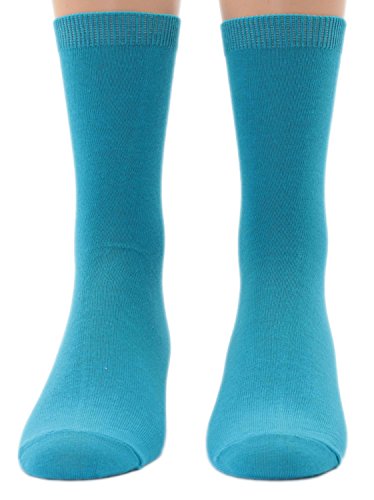 Shimasocks Kinder Socken uni 1 Paar, Farben alle:türkis, Größe:27/30 von Shimasocks