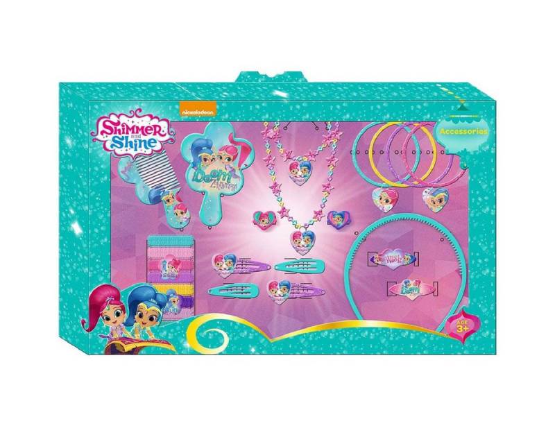 Shimmer and Shine Schmuckset Schmuckset Kreatives Set für Haarstyling und Schmuck Design 25 stück von Shimmer and Shine