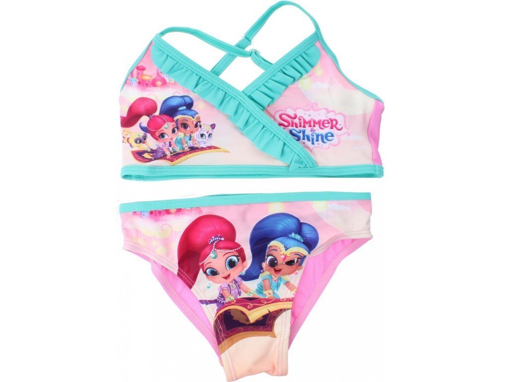 Shimmer & Shine Bustier-Bikini Bikini Bademode für Mädchen von Shimmer & Shine