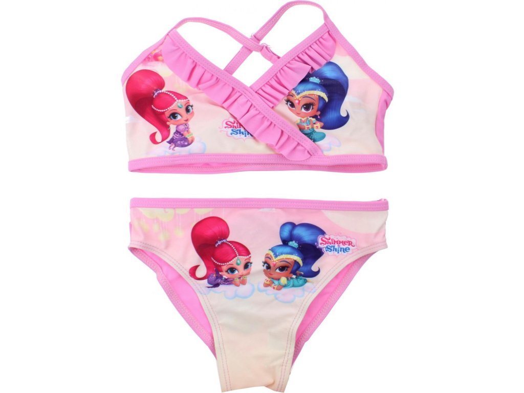 Shimmer & Shine Bustier-Bikini Bikini Bademode für Mädchen von Shimmer & Shine