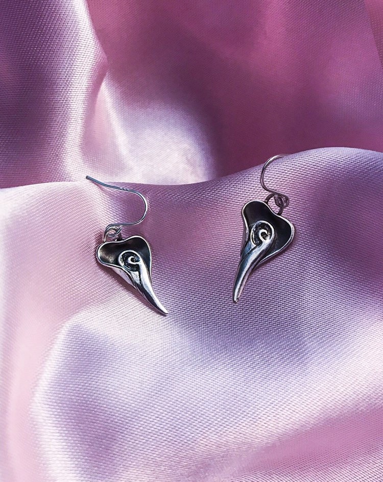 What Lies Beneath - Sterling Silber Ohrringe | 2 Größen Sofort Verfügbar von ShimmeryMoon