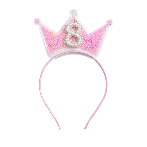 Shimmerz Geburtstagskrone Kopfband Für Kleine Mädchen 2 3 4 5 6 7 8 Jahre Prinzessin Tiara Rosa Haarschmuck Für Achten Shimmerz Geburtstagskrone Kopfband Für Kleine Mädchen 2 3 4 5 6 7 8 Jahre Prinzessin Tiara Rosa Haarschmuck Für Achten von Shimmerz