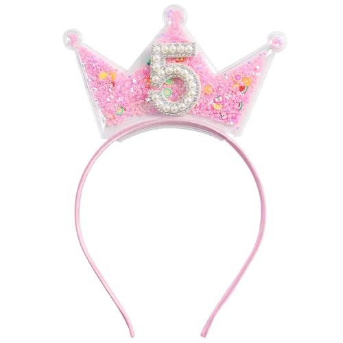 Shimmerz Geburtstagskrone Kopfband Für Kleine Mädchen 2 3 4 5 6 7 8 Jahre Prinzessin Tiara Rosa Haarschmuck Für Fünften 5 Shimmerz Geburtstagskrone Kopfband Für Kleine Mädchen 2 3 4 5 6 7 8 Jahre Prinzessin Tiara Rosa Haarschmuck Für Fünften 5 von Shimmerz