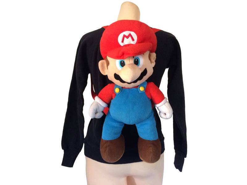 Vintage 90Er Jahre Plüsch Nintendo Mario Rucksack von ShineBrightVintage