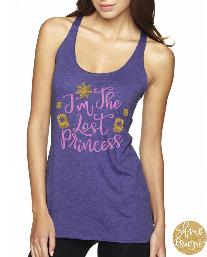 Ich Bin Die Verlorene Prinzessin - Verschlungenes Glitzer Shirt von ShineDesignsTees