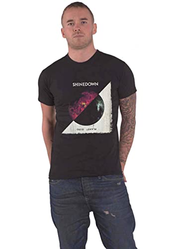 Shinedown T Shirt Planet Zero Album Band Logo Nue offiziell Herren Schwarz L Shinedown T Shirt Planet Zero Album Band Logo Nue offiziell Herren Schwarz L von Shinedown