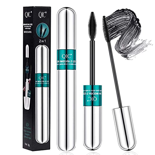 4D Silk Fiber Lash Mascara Wasserdicht Rimel 3D Mascara für Wimpernverlängerung Schwarz Dicke Verlängerung Augenwimpern Koreanische Kosmetik von Shinekoo