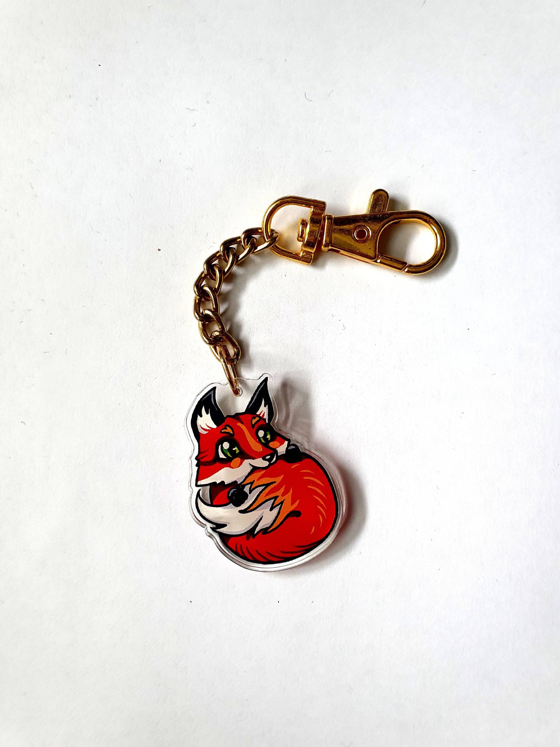Rotfuchs Acryl Schlüsselanhänger/Charm Keyring Keychain Rotfuchs Acryl Schlüsselanhänger/Charm Keyring Keychain von ShiniDesign