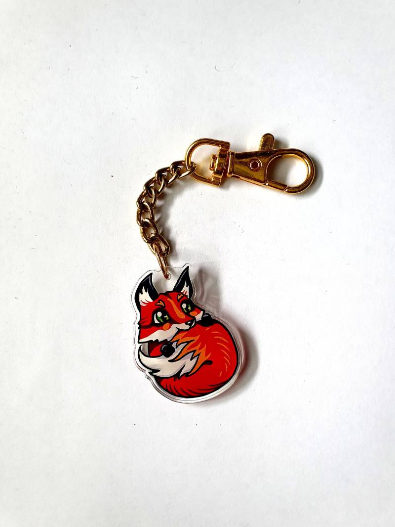 Rotfuchs Acryl Schlüsselanhänger/Charm Keyring Keychain Rotfuchs Acryl Schlüsselanhänger/Charm Keyring Keychain von ShiniDesign