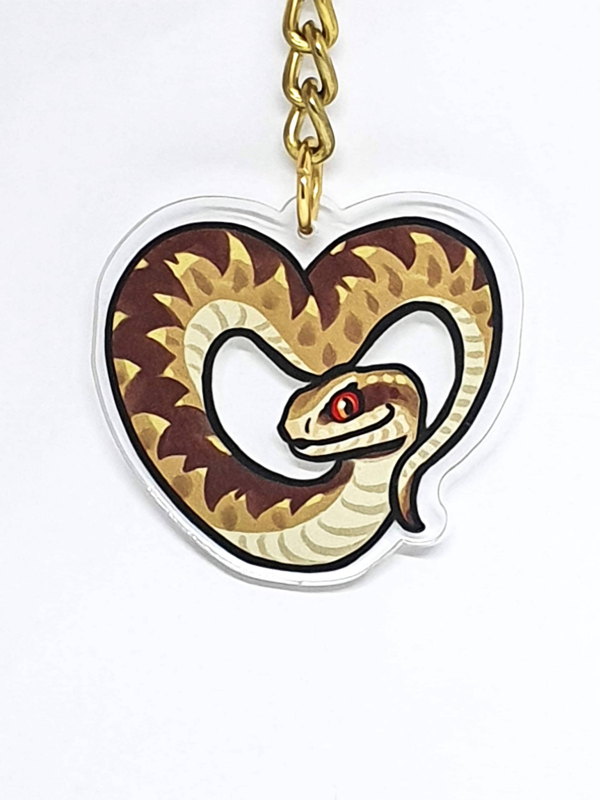 Schlange Schlüsselanhänger/Schlüsselring Charm | Common European Adder Viper Schlange Schlüsselanhänger/Schlüsselring Charm | Common European Adder Viper von ShiniDesign