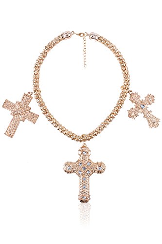 Shining Diva Fashion Statement-Halskette mit Strasssteinen für Mädchen von Shining Diva Fashion