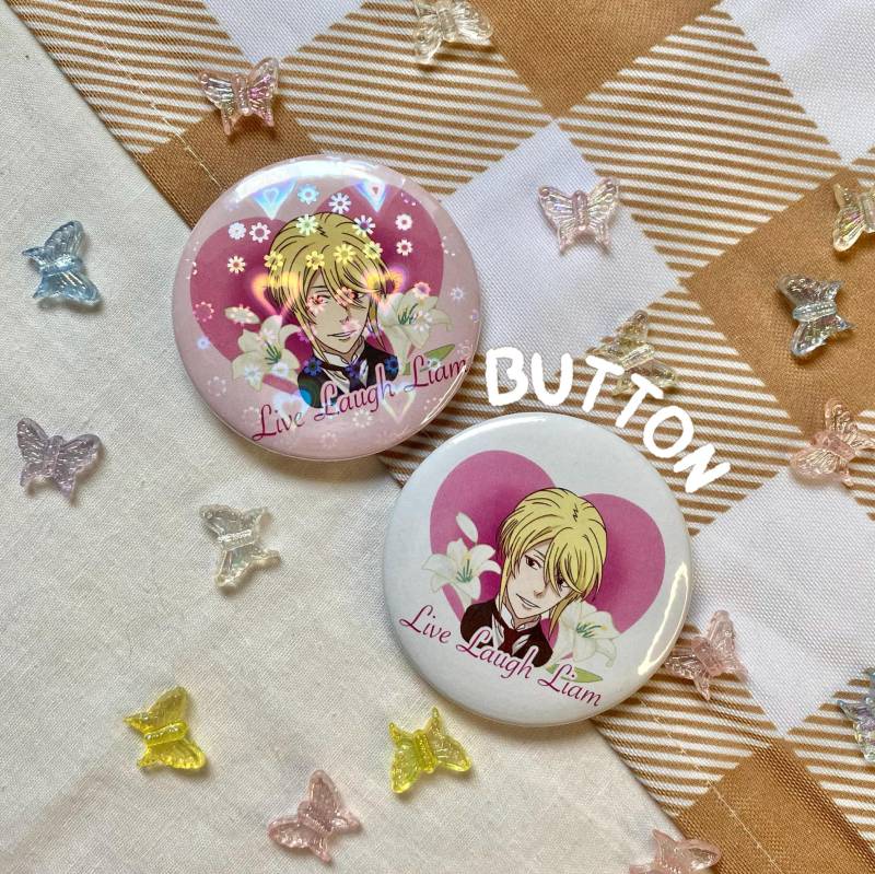Live Laugh Liam Button Pin Badge Moriarty The Patriot/Ita Bag Pin Cute Badge Button Quote Anime Sherlock Live Laugh Liam Button Pin Badge Moriarty The Patriot/Ita Bag Pin Cute Badge Button Quote Anime Sherlock von ShiningDalbit