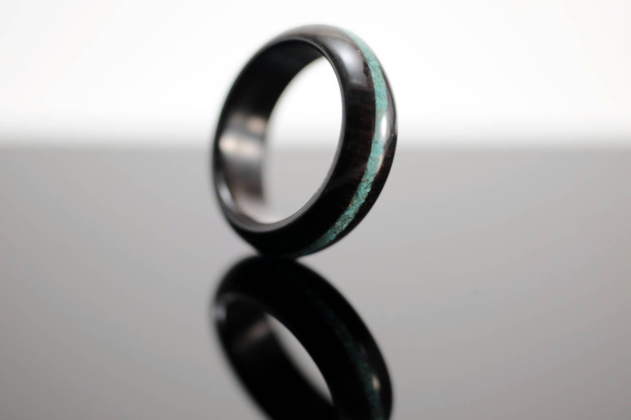 Blackwood Und Türkis Holzring Blackwood Und Türkis Holzring von Shinium