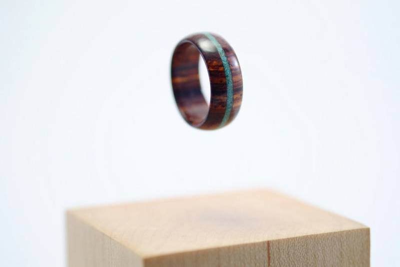 Cocobolo Und Türkis Holzring Cocobolo Und Türkis Holzring von Shinium