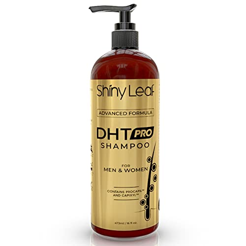 DHT Pro Shampoo Advanced Formula with Procapil and Capixyl, DHT Blockers and Natural Extracts, Anti-Thinning Shampoo for Men and Women, Revitalizes Scalp, Stimulates Follicles for Thicker Fuller Hair von Shiny Leaf