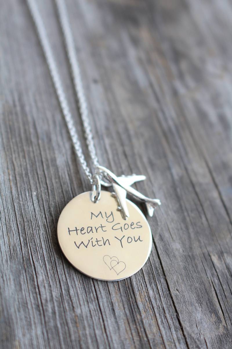 Geschenk Für Flugbegleiter Pilot Individuell Gravierte Personalisierte Flugzeug Halskette, Abschlussgeschenk 925 Sterling Silber Geschenk Für Flugbegleiter Pilot Individuell Gravierte Personalisierte Flugzeug Halskette, Abschlussgeschenk 925 Sterling Silber von ShinyLittleBlessings