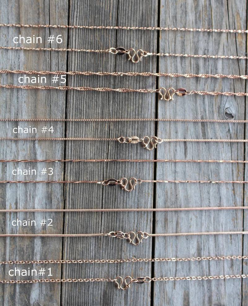 Rose Gold Halsketten - Geburtstagsgeschenk 17 Zoll Halskette Schlange Diamantschliff Box Seil Kette Link Styles Edelstahl Wasserdicht von ShinyLittleBlessings