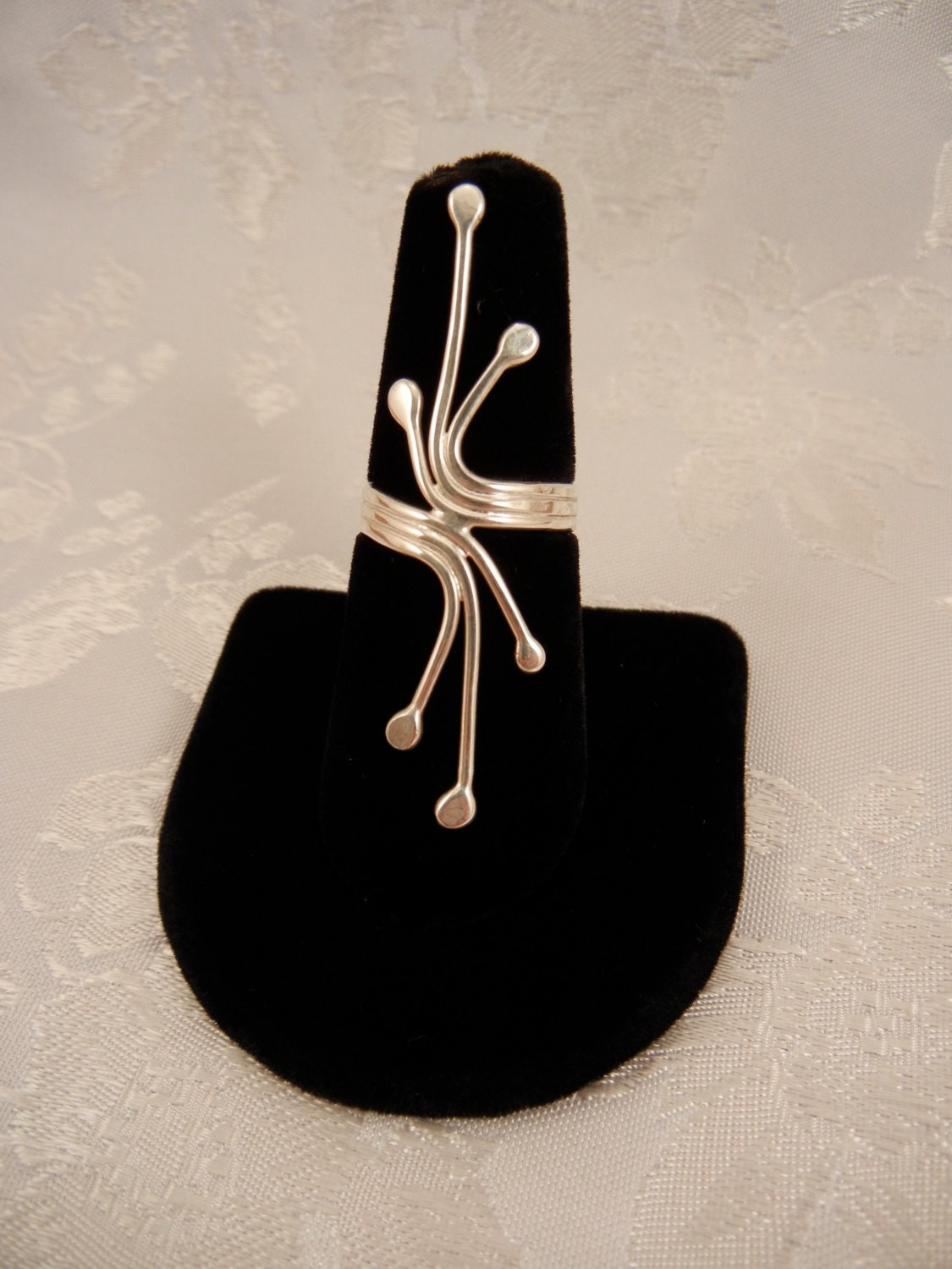 Einzigartige Silber Stern Ring von ShiriDaniella