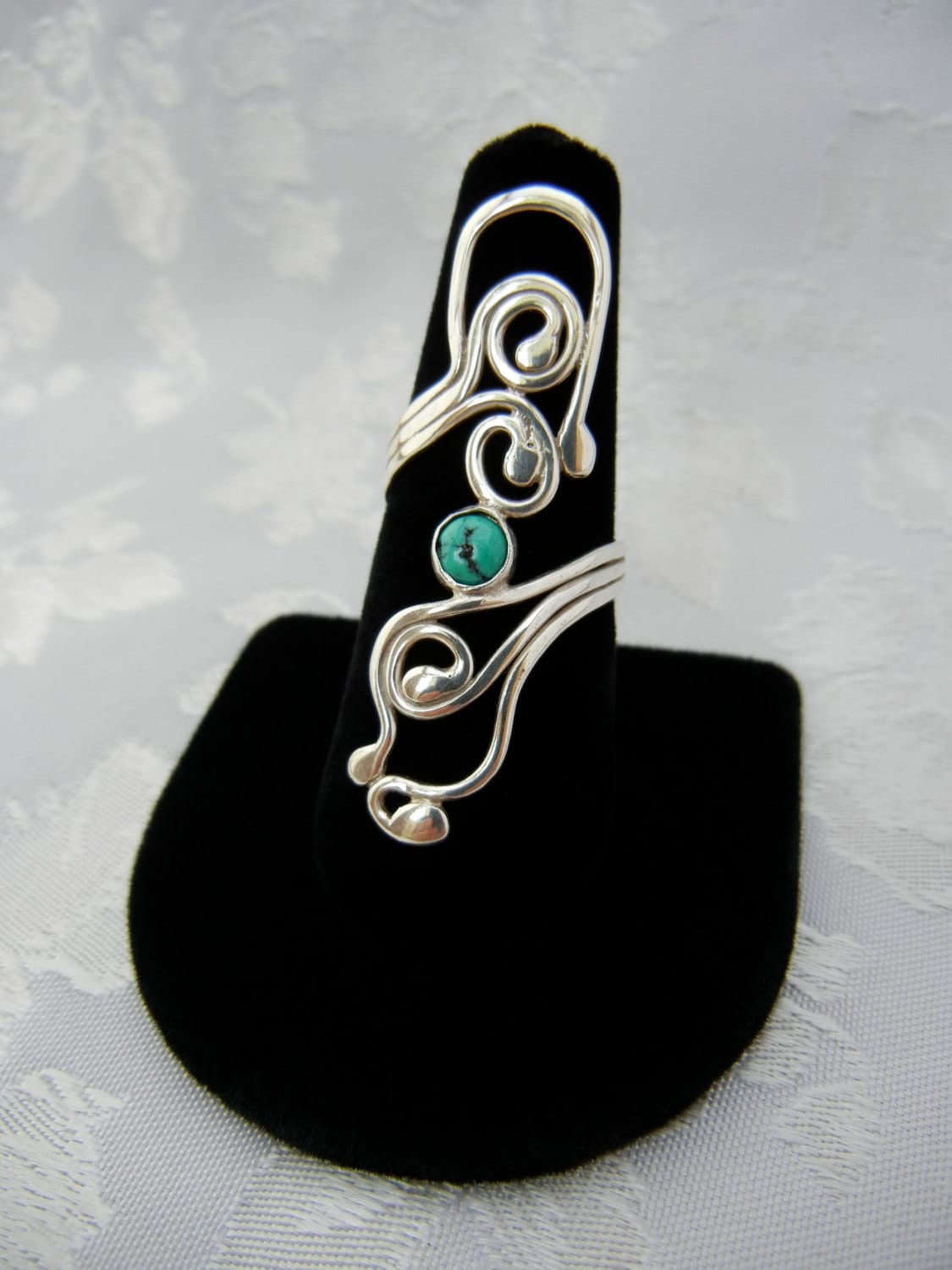 sterling Silber Türkis Ring von ShiriDaniella