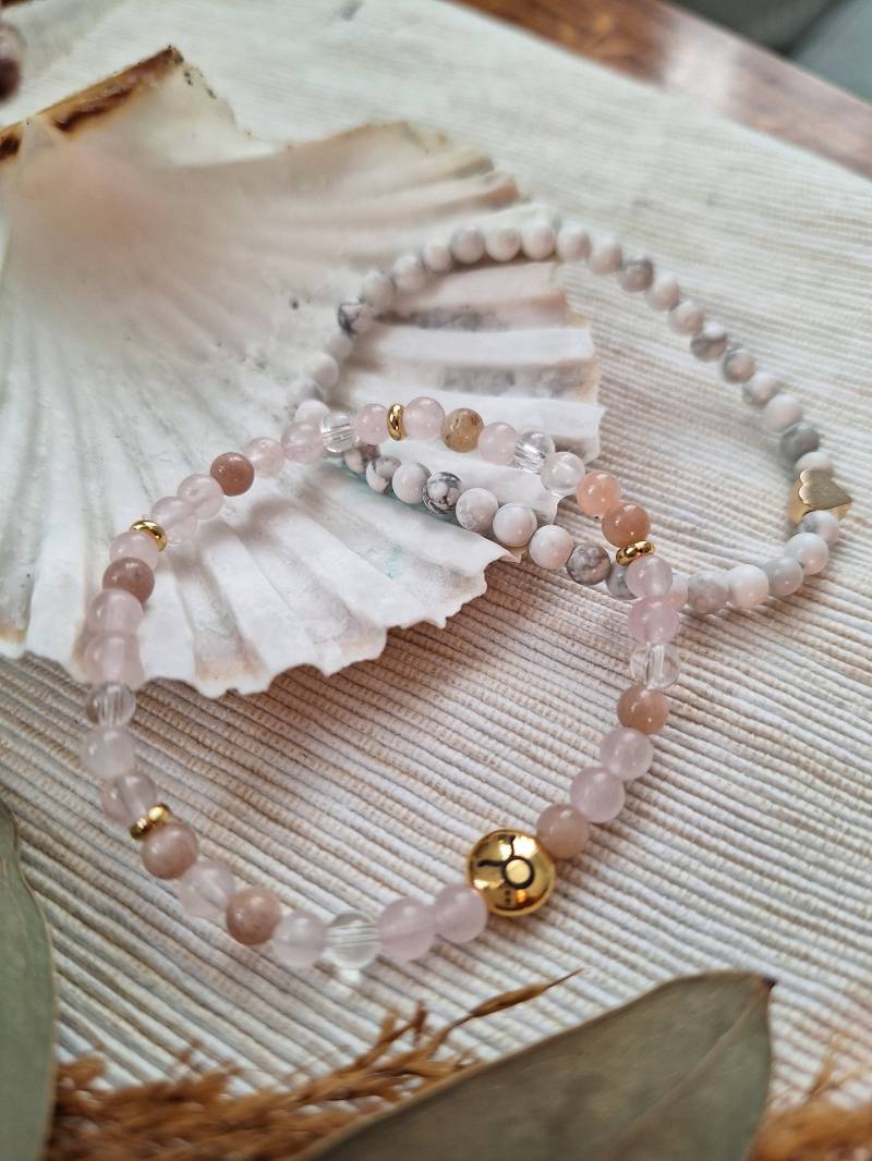 Edelsteinarmband Sternzeichen Herz von Shirinis