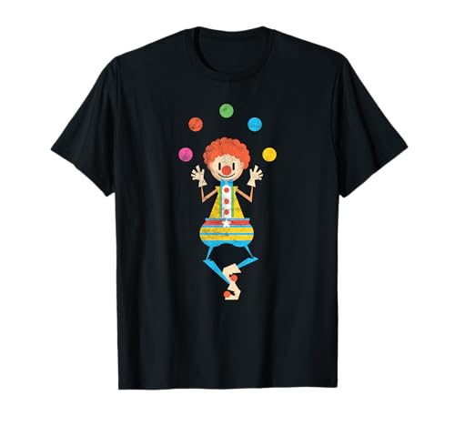 Clown T-Shirt für Jongleure / Künstler / Kinder T-Shirt von Shirt Mann Frau Sohn Tochter - Jonglieren Jongleur