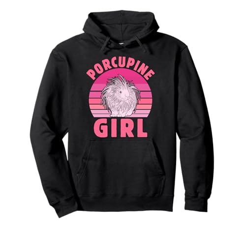 Stachelschwein Fan Porcupine Girl Lustiges Stachelschweine Pullover Hoodie von Shirt Stachelschwein Kostüm Stachelschweine Fan