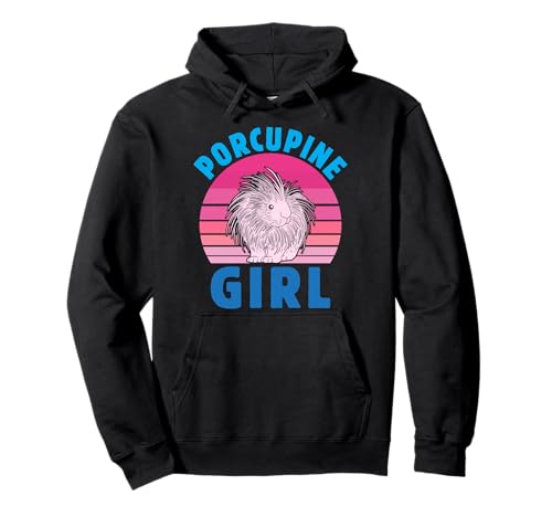 Stachelschwein Fan Porcupine Girl Lustiges Stachelschweine Pullover Hoodie von Shirt Stachelschwein Kostüm Stachelschweine Fan