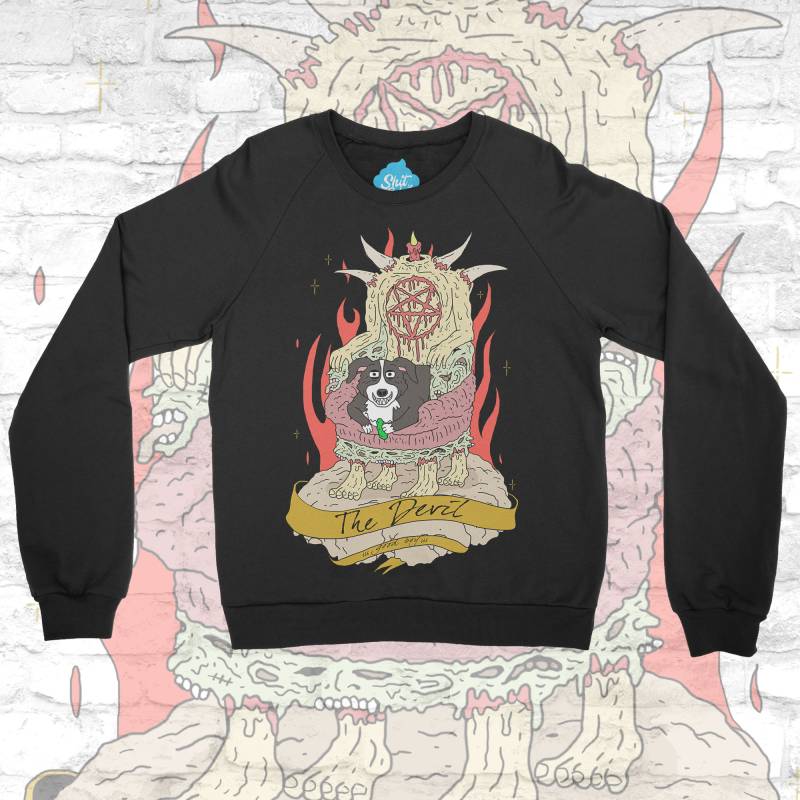 Der Teufel || Von Uns Mit Liebe Entworfenes Sweatshirt von ShirtCakeClothing