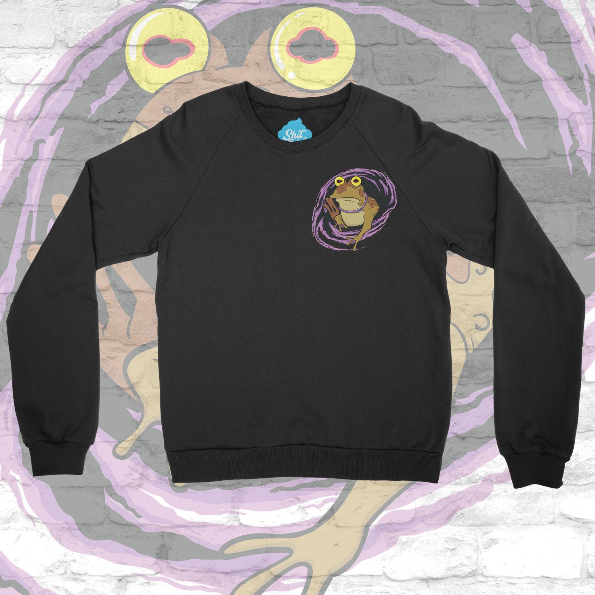 Hypnotoad || Sweatshirt Von Uns Mit Liebe Entworfen von ShirtCakeClothing