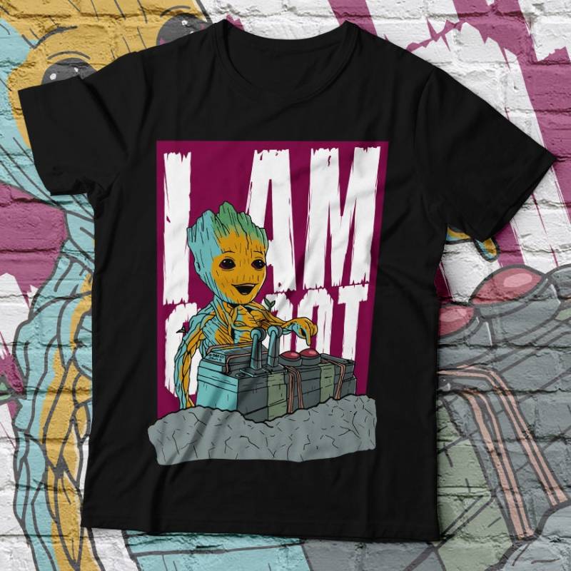 Ich Bin Groot || Von Uns Mit Liebe Entworfenes T-Shirt von ShirtCakeClothing